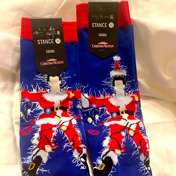 Stance Christmas Vacation Socks in Medium and XL - Picture 1 of 2